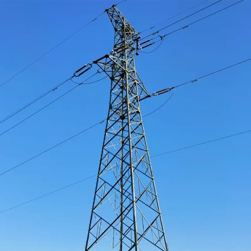 35KV-110KV 변속기 스틸 아이언 타워