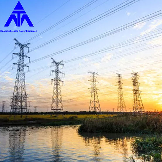 35KV 66KV 전력 추락 방지 각도 철탑